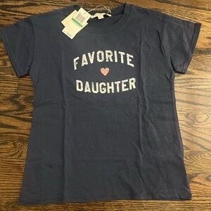Favorite Daughter Dark Blue Kids Tee